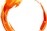 Image of a fireball similar to the Firebase logo