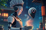 A robot cook