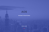 超好學! AOS + animate.css │鼠年全馬鐵人挑戰 #17