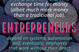 The difference between Freelancers & Entrepreneurs