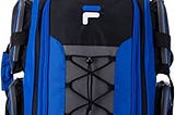 Fila 22" Lightweight Carry On Rolling Duffel Bag, Blue, One Size