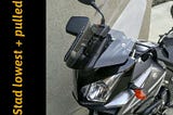 V-Strom 650 || Modifications || Reducing Buffeting Part 1 — Givi D260ST Tall windshield