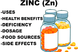 Zinc (Zn): Uses, Benefits, Food Sources, and Side Effects — My Health By Web