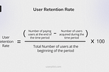 Customer retention metrics: Retention rate