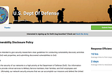 Shifting the Tide: DoD’s new Vulnerability Disclosure Policy