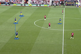 Analysing Manchester United´s build-up structure