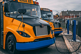 Electric school buses can clean up our energy and transportation systems — at the same time