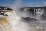 Why the water at Iguazu Falls is brown