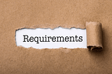 How to Avoid Changing Requirements