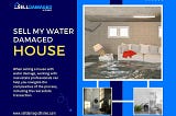 House damaged by water