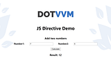 Calling JavaScript functions from DotVVM with JS Directive