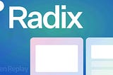 Creating a Design System using Radix