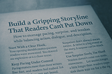 Storylines That Maintain Momentum
