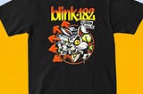 Official Blink-182 Tour OVO Hydro Glasgow August 29,2024 Merch shirt