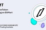 BitMart first to list $AMT token for AmazeWallet app and Layer 1 chain