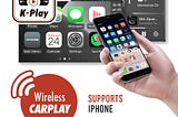 wireless carplay head unit