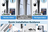 PS5 Stand and Cooling Station: A Reliable Cooling and Charging Solution