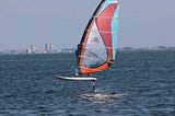 Windsurfing on a Foil