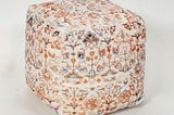 Styling Ideas for Square Ottoman Poufs