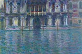 Le Palais Contarini (1908) by Claude Monet