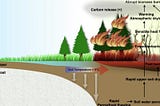 By mid-century, melting permafrost will dramatically increase Arctic fires