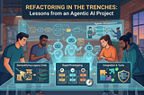 Refactoring in Trenches: Real World Lessons from an Agentic AI project