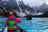 Rowing at Lake Moraine