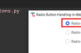 How to Create Stylish Radio Buttons in Tkinter Using ttkbootstrap