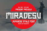 Miradesu Font