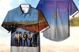 Traveling Wilburys “End of the Line” Hawaiian Shirt: Supergroup Style