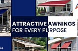 Benefits of Awnings for Commercial Purpose