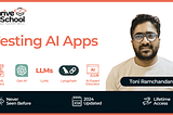 Announcing my course — The only course available for Testing AI Apps