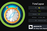 Timelapse from HackTheBox — Detailed Walkthrough