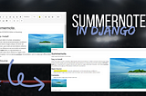 Integrating Summernote in Django​