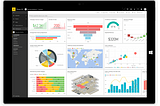 Create your own dashboard using PowerBI and its report