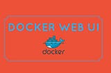 Docker — WebUI