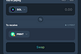 Connecting Your Phantom Wallet to Jupiter Swap to purchase $PRINT