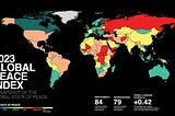 GLOBAL PEACE INDEX 2023: ESCALATING CONFLICT DEATHS AND ECONOMIC IMPACT CAST SHADOW ON GLOBAL…