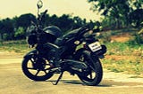 My first motor bike !! ( Picked from my old blog from 2013)