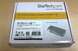 StarTech 4-in-1 Travel A/V Adapter for Computers with USB-C -4K レビュー