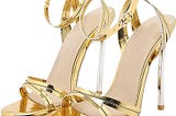 Stunning Gold Heels: The Best Designs On Sale