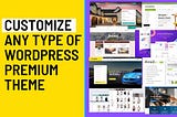 Mdalauddin2019: I will customize any type of wordpress premium theme for $15 on fiverr.com