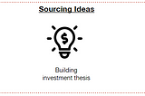 Finding Deals To Invest — Sourcing