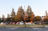 Berkeley’s ‘Here There’ protest camp puts down roots