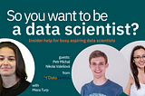DataSentics in “So You Want to Be a Data Scientist?” Podcast