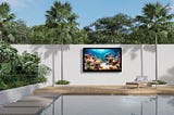 Choosing The Best Outdoor TVs for Luxury Spaces