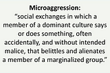 Micro-Aggressions Against Children of Color