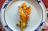 Savoring, Spacetime and Stuffed Squash Blossoms.