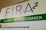 FIRA19 Live notes
