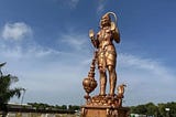 Ninety Foot Tall Hindu Monkey Erected in Texas